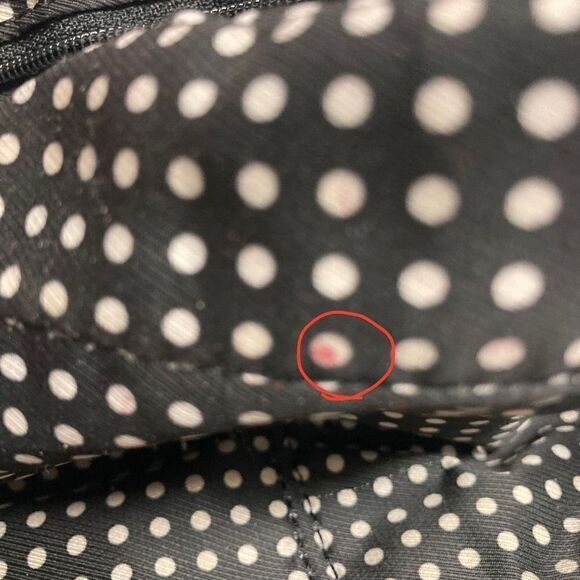 KATE SPADE Villabella Avenue Celina Leather Crossbody Bow Bag Tan & Black - Picture 9 of 12